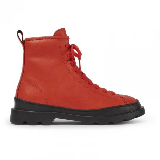 Foto del prodotto CAMPER Brutus - Stivaletti per Donna - Rosso, Pelle liscia
