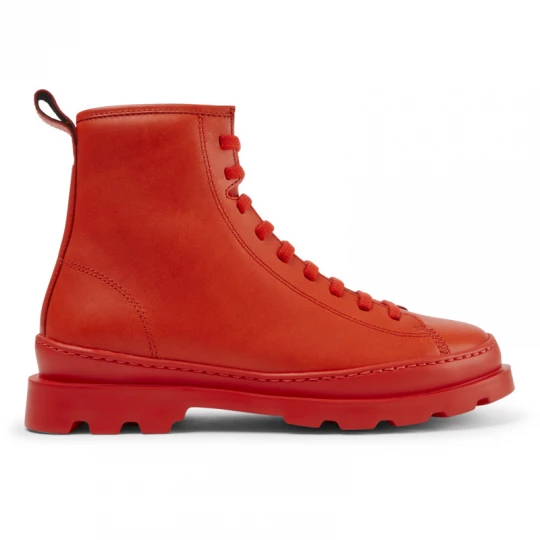Foto del prodotto CAMPER Brutus - Stivaletti per Donna - Rosso, Pelle liscia