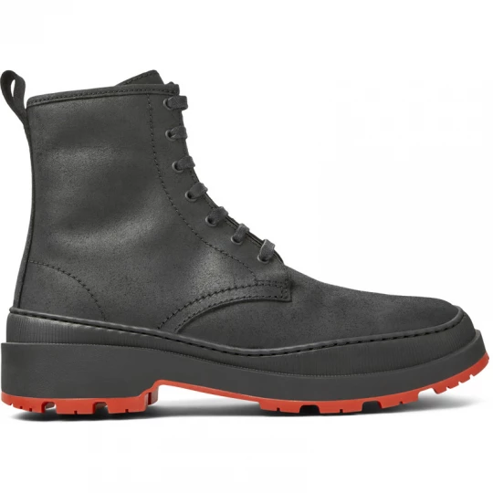 Foto del prodotto CAMPER Brutus Trek - Stivaletti per Donna - Nero, Pelle scamosciata