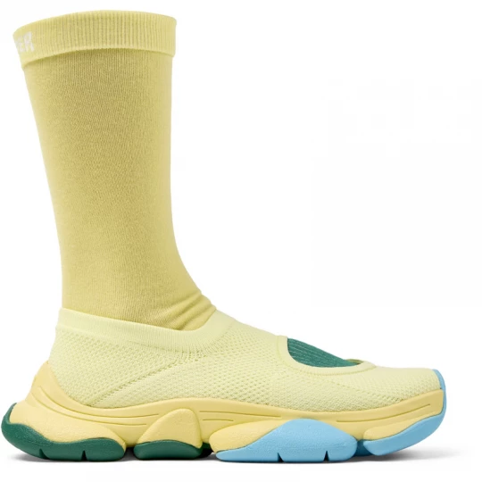 Foto del prodotto CAMPER Camper x ISSEY MIYAKE - Karst Finch - Ballerine per Donna - Giallo, Tessuto in cotone