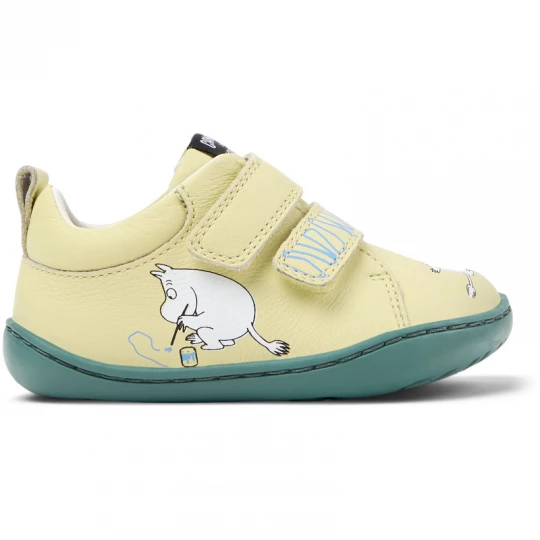 Foto del prodotto CAMPER Camper x Moomin - Chiusura automatica per Bambino - Giallo, Pelle liscia