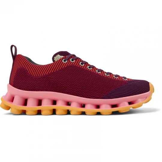 Foto del prodotto CAMPER Camper x SUNNEI - PELOTISSIMA - Scarpe casual per Uomo - Borgogna, Rosso, Viola, Tessuto in cotone bordowy
