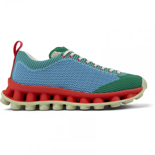 Foto del prodotto CAMPER Camper x SUNNEI - PELOTISSIMA - Sneaker per Donna - Blu, Verde, Tessuto in cotone