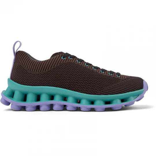 Foto del prodotto CAMPER Camper x SUNNEI - PELOTISSIMA - Sneaker per Donna - Viola, Marrone, Nero, Tessuto in cotone