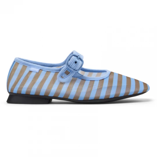 Foto del prodotto CAMPER Casi Myra - Ballerine per Donna - Marrone, Blu, Tessuto in cotone