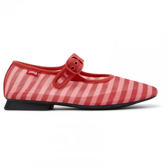 Foto del prodotto CAMPER Casi Myra - Ballerine per Donna - Rosa, Rosso, Tessuto in cotone różowy