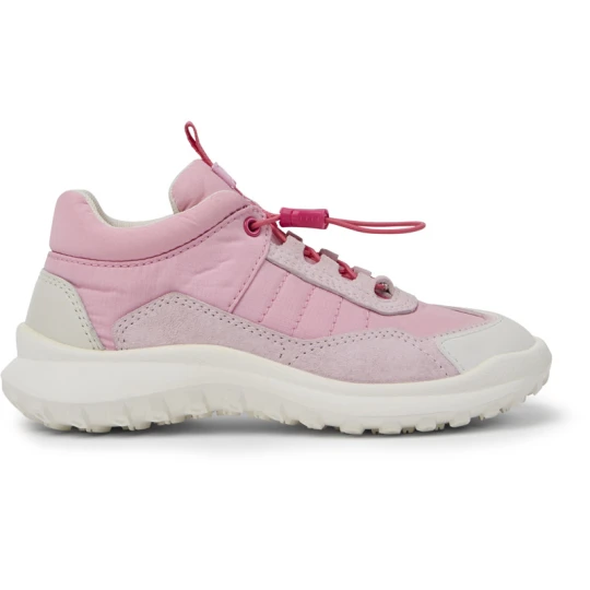 Foto del prodotto CAMPER CRCLR - Sneaker per Bimbe - Bianco, Rosa, Tessuto in cotone różowy