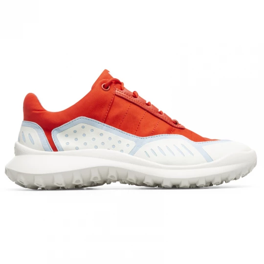 Foto del prodotto CAMPER CRCLR - Sneaker per Donna - Rosso, Blu, Bianco, Tessuto in cotone / Pelle liscia