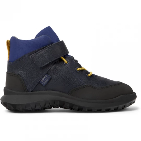 Foto del prodotto CAMPER CRCLR - Stivali per Bimbe - Blu, Nero, Pelle liscia / Tessuto in cotone