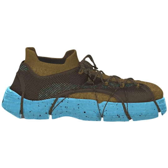 Foto del prodotto CAMPER Custom Roku - Sneaker per Donna - Bianco, Grigio, Nero, Tessuto in cotone