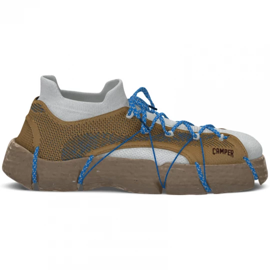 Foto del prodotto CAMPER Custom Roku - Sneaker per Uomo - Grigio, Bianco, Nero, Tessuto in cotone