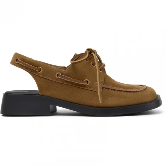 Foto del prodotto CAMPER Donna - Scarpe formali per Donna - Marrone, Pelle scamosciata