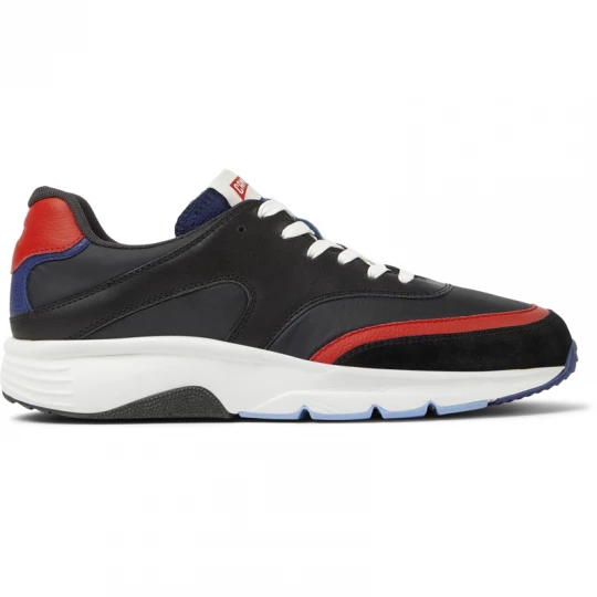 Foto del prodotto CAMPER Drift - Sneaker per Uomo - Blu, Rosso, Blu, Rosso, Nero, Tessuto in cotone / Pelle liscia czarny