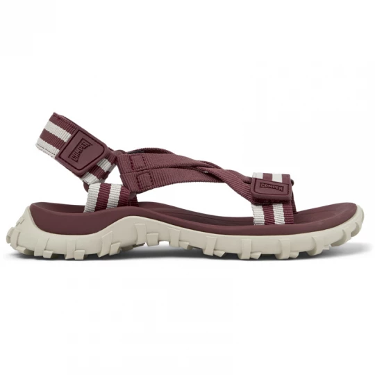 Foto del prodotto CAMPER Drift Trail Sandal - Sandali per Donna - Borgogna, Beige, Tessuto in cotone