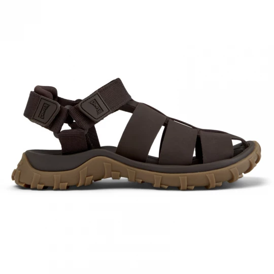 Foto del prodotto CAMPER Drift Trail Sandal - Scarpe casual per Uomo - Marrone, Pelle liscia / Tessuto in cotone