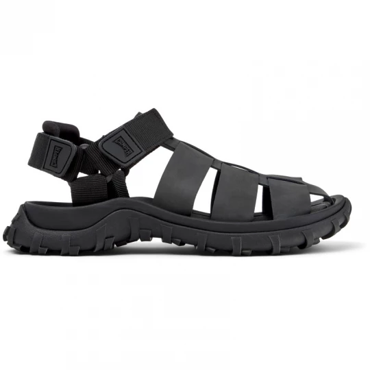Foto del prodotto CAMPER Drift Trail Sandal - Scarpe casual per Uomo - Nero, Pelle liscia / Tessuto in cotone