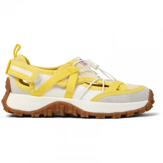 Foto del prodotto CAMPER Drift Trail - Sneaker per Bimbe - Giallo, Bianco, Tessuto in cotone