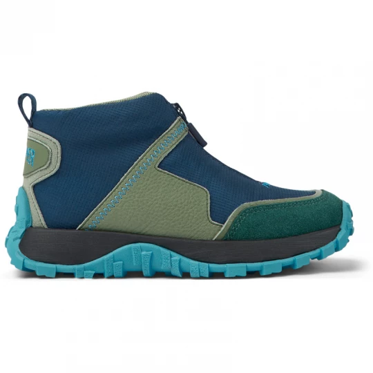 Foto del prodotto CAMPER Drift Trail - Stivali per Bimbe - Verde, Nero, Blu, Tessuto in cotone / Pelle liscia