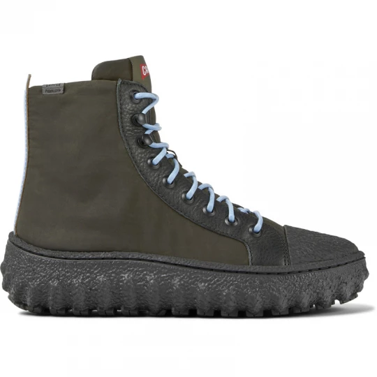 Foto del prodotto CAMPER Ground - Stivaletti per Donna - Verde, Tessuto in cotone / Pelle liscia
