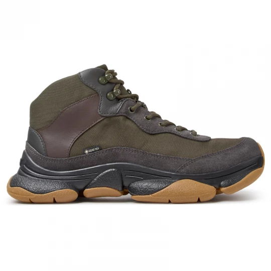 Foto del prodotto CAMPER Karst 2 - Stivaletti per Uomo - Marrone, Grigio, Verde, Tessuto in cotone