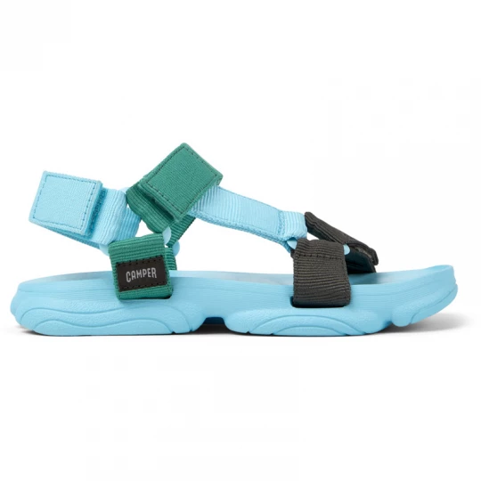 Foto del prodotto CAMPER Karst Sandal - Sandali per Donna - Blu, Verde, Grigio, Tessuto in cotone