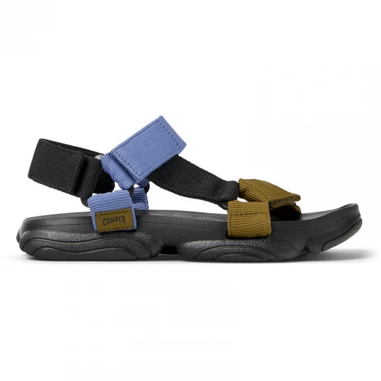 Foto del prodotto CAMPER Karst Sandal - Sandali per Donna - Blu, Verde, Nero, Tessuto in cotone