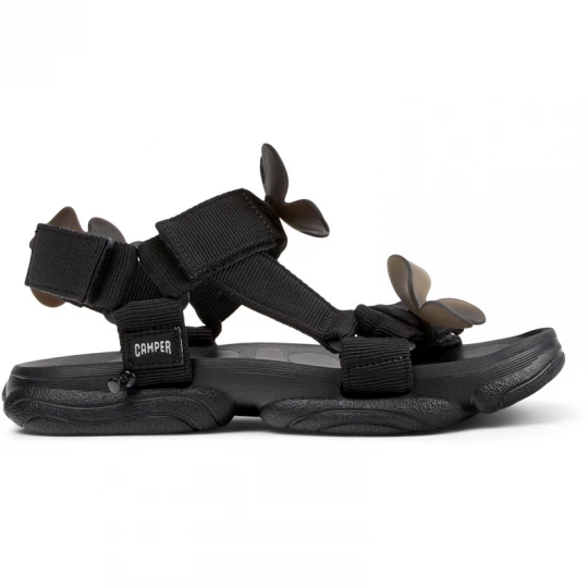 Foto del prodotto CAMPER Karst Sandal - Sandali per Donna - Nero, Tessuto in cotone
