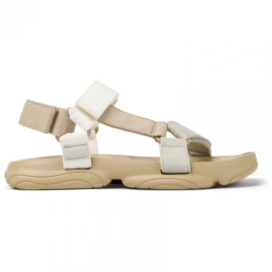 Foto del prodotto CAMPER Karst Sandal - Sandali per Uomo - Beige, Bianco, Grigio, Tessuto in cotone