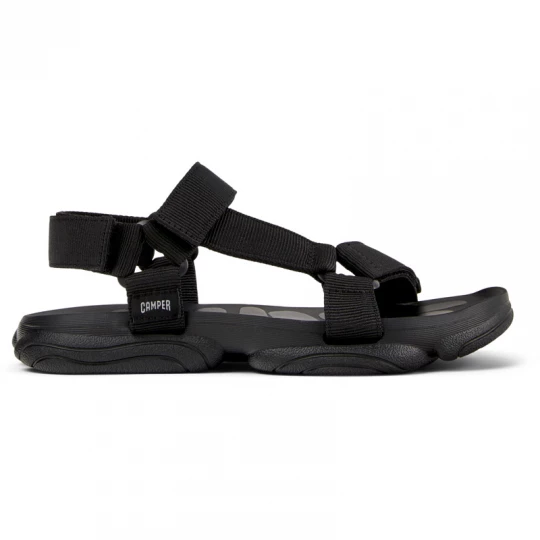 Foto del prodotto CAMPER Karst Sandal - Sandali per Uomo - Nero, Tessuto in cotone