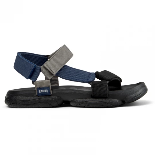 Foto del prodotto CAMPER Karst Sandal - Scarpe casual per Uomo - Grigio, Nero, Blu, Tessuto in cotone