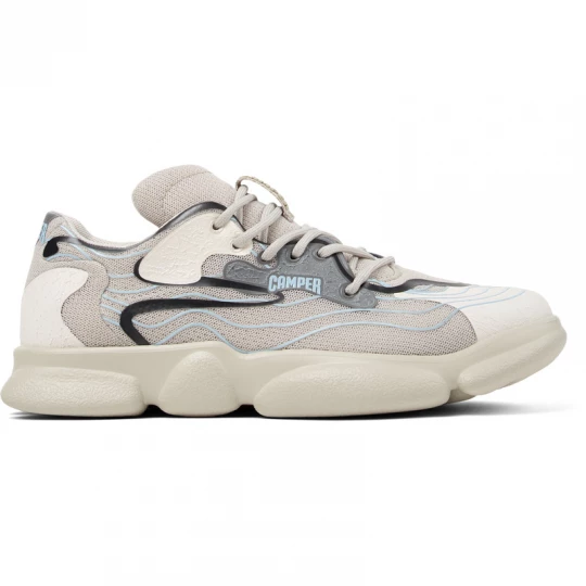 Foto del prodotto CAMPER Karst - Sneaker per Donna - Bianco, Blu, Grigio, Tessuto in cotone