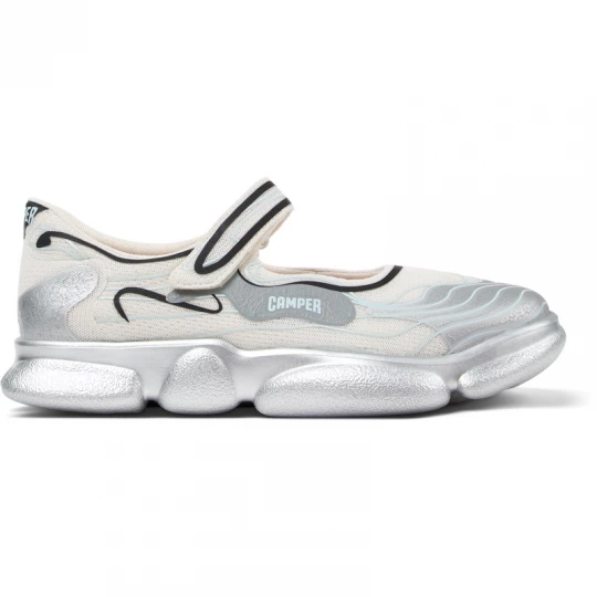Foto del prodotto CAMPER Karst - Sneaker per Donna - Grigio, Nero, Bianco, Tessuto in cotone