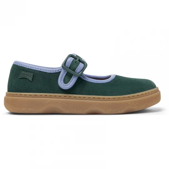 Foto del prodotto CAMPER Kiddo - Scarpe casual eleganti per Bimbe - Verde, Pelle liscia