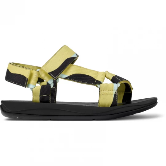 Foto del prodotto CAMPER Match - Sandali per Uomo - Giallo, Nero, Blu, Tessuto in cotone