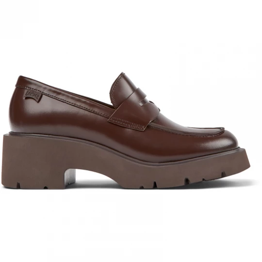 Foto del prodotto CAMPER Milah - Scarpe formali per Donna - Borgogna, Pelle liscia