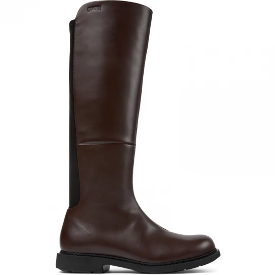 Foto del prodotto CAMPER Neuman - Scarpe formali per Donna - Marrone, Pelle liscia / Tessuto in cotone