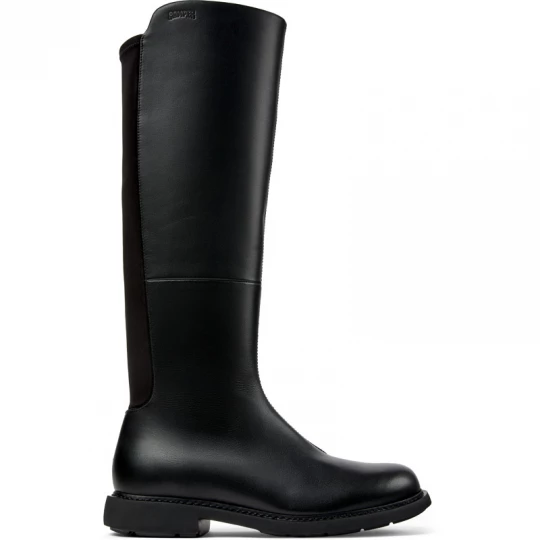 Foto del prodotto CAMPER Neuman - Scarpe formali per Donna - Nero, Pelle liscia / Tessuto in cotone
