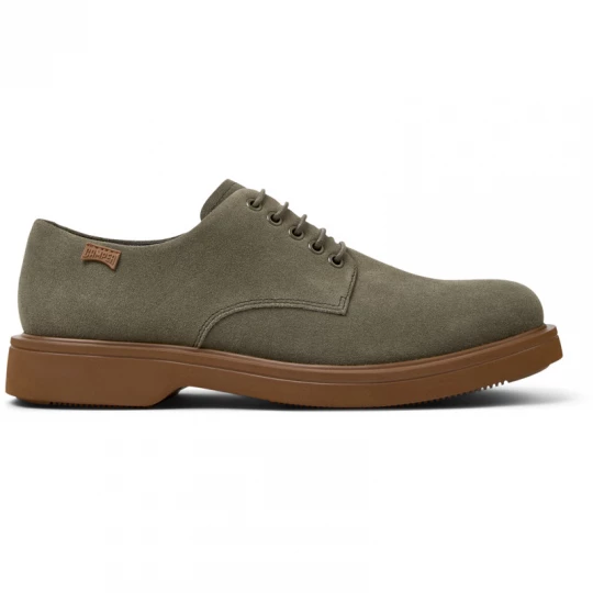 Foto del prodotto CAMPER Norman - Scarpe formali per Uomo - Verde, Pelle scamosciata