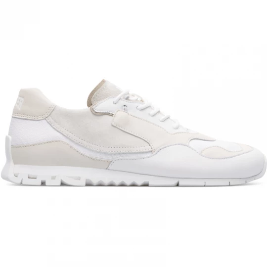 Foto del prodotto CAMPER Nothing - Sneaker per Donna - Beige, Bianco, Tessuto in cotone / Pelle liscia