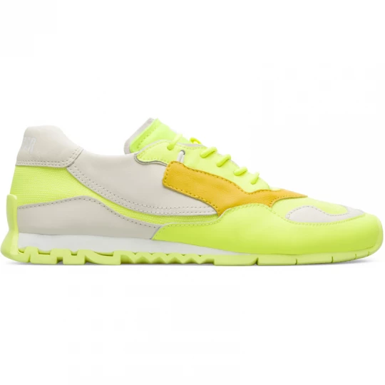 Foto del prodotto CAMPER Nothing - Sneaker per Donna - Giallo, Beige, Tessuto in cotone / Pelle liscia