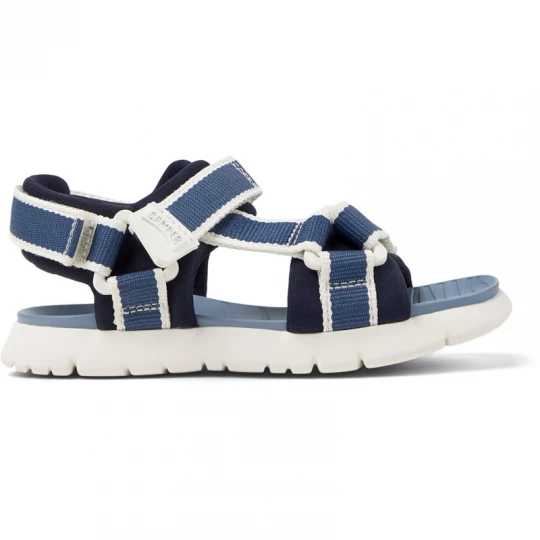 Foto del prodotto CAMPER Oruga - Sandali per Bimbe - Bianco, Blu, Tessuto in cotone