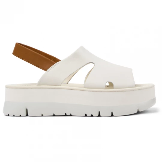 Foto del prodotto CAMPER Oruga - Scarpe casual per Donna - Bianco, Pelle liscia