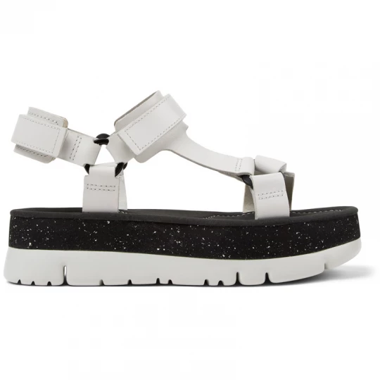 Foto del prodotto CAMPER Oruga - Scarpe casual per Donna - Bianco, Pelle liscia