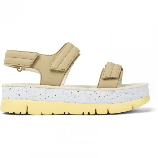 Foto del prodotto CAMPER Oruga Up - Sandali per Donna - Beige, Pelle liscia