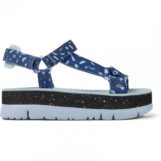 Foto del prodotto CAMPER Oruga Up - Sandali per Donna - Blu, Tessuto in cotone