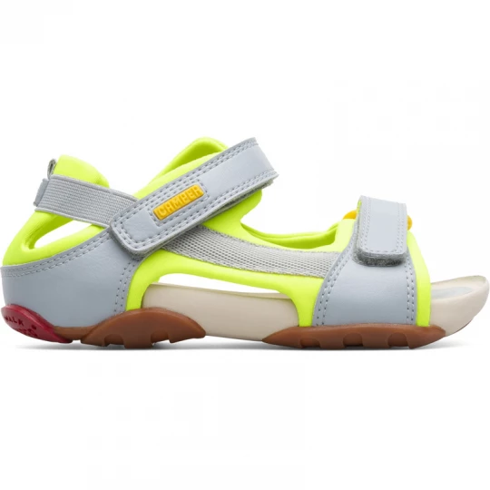 Foto del prodotto CAMPER Ous - Sandali per Bimbe - Grigio, Giallo, Sintetic