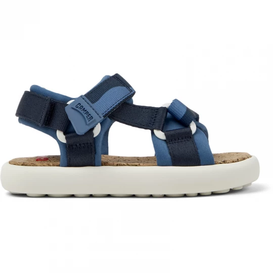 Foto del prodotto CAMPER Pelotas Flota - Sandali per Bambino - Bianco, Blu, Tessuto in cotone