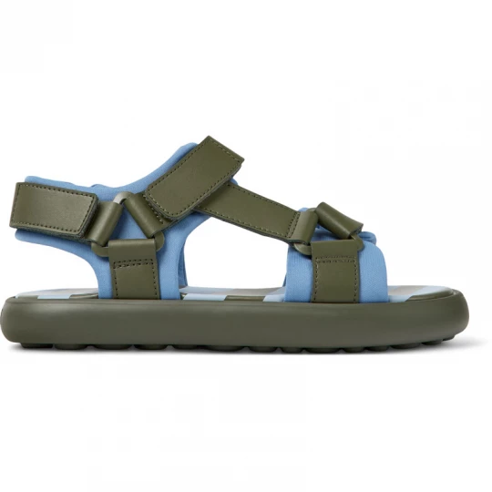 Foto del prodotto CAMPER Pelotas Flota - Sandali per Donna - Blu, Verde, Pelle liscia / Tessuto in cotone