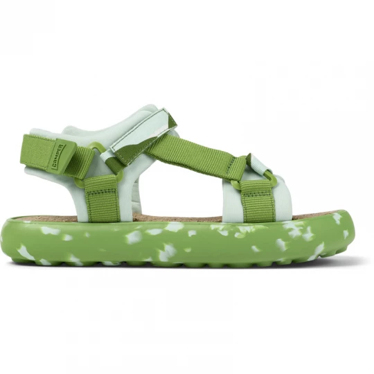 Foto del prodotto CAMPER Pelotas Flota - Sandali per Uomo - Verde, Bianco, Tessuto in cotone