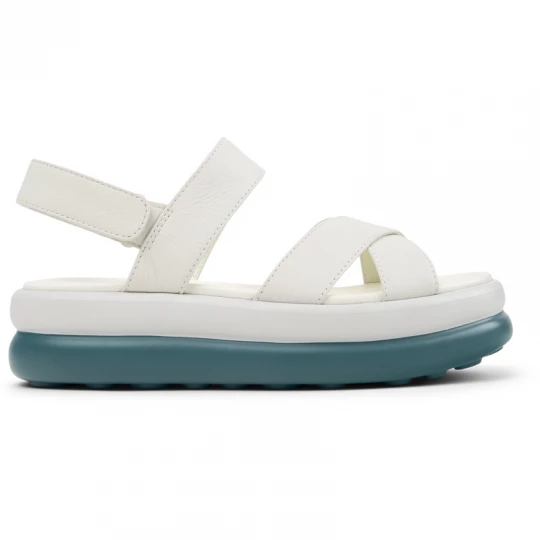 Foto del prodotto CAMPER Pelotas Flota Up - Sandali per Donna - Bianco, Pelle liscia